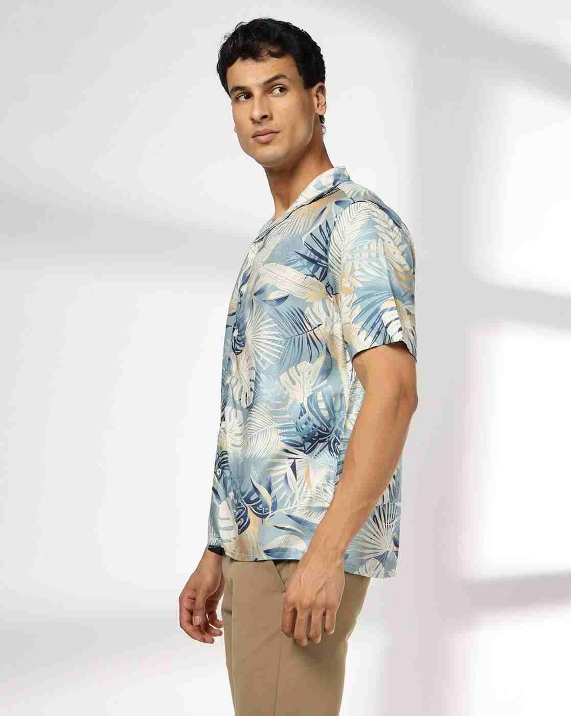 NETPLAY | Men All-Over Print Slim Fit Shirt|1