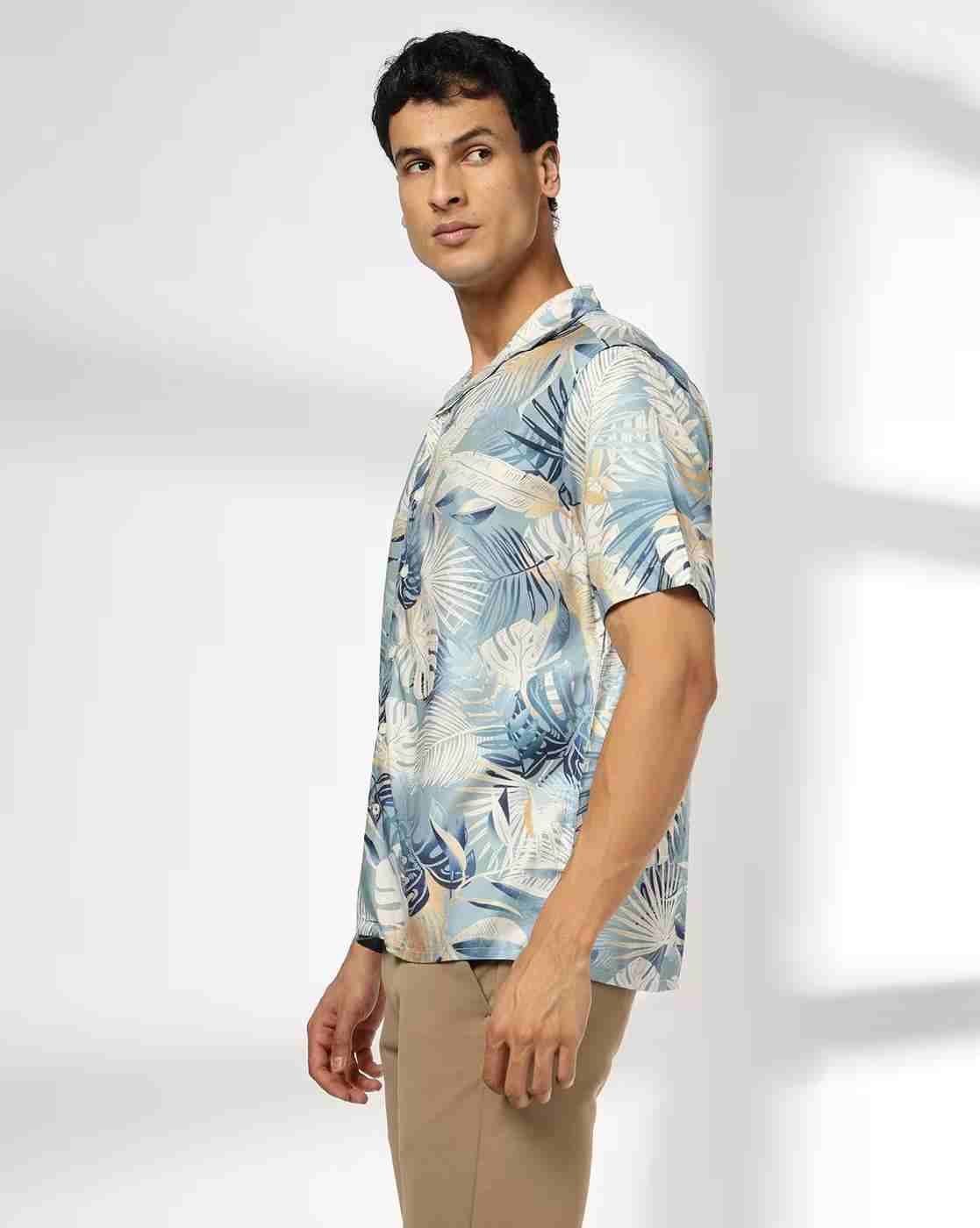 NETPLAY | Men All-Over Print Slim Fit Shirt