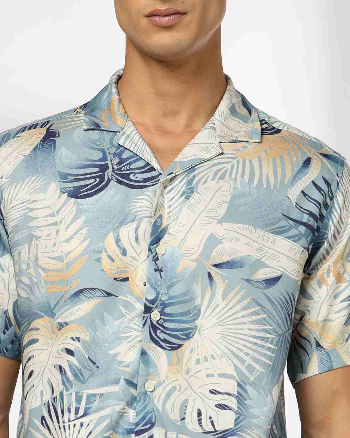 NETPLAY | Men All-Over Print Slim Fit Shirt|3