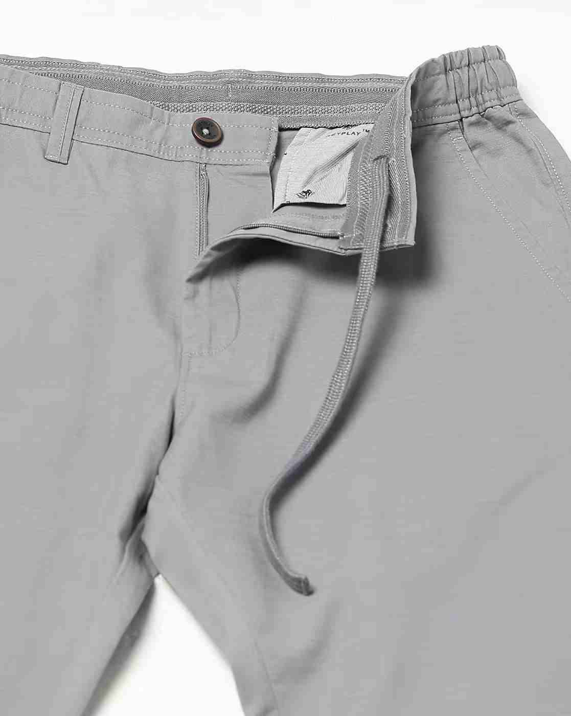 NETPLAY | Men Slim Fit Chinos with Insert Pockets|4