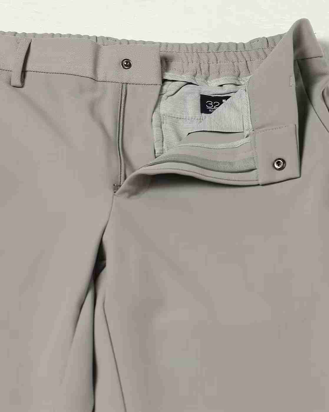 NETPLAY | Men Slim Fit Flat-Front Chinos|4