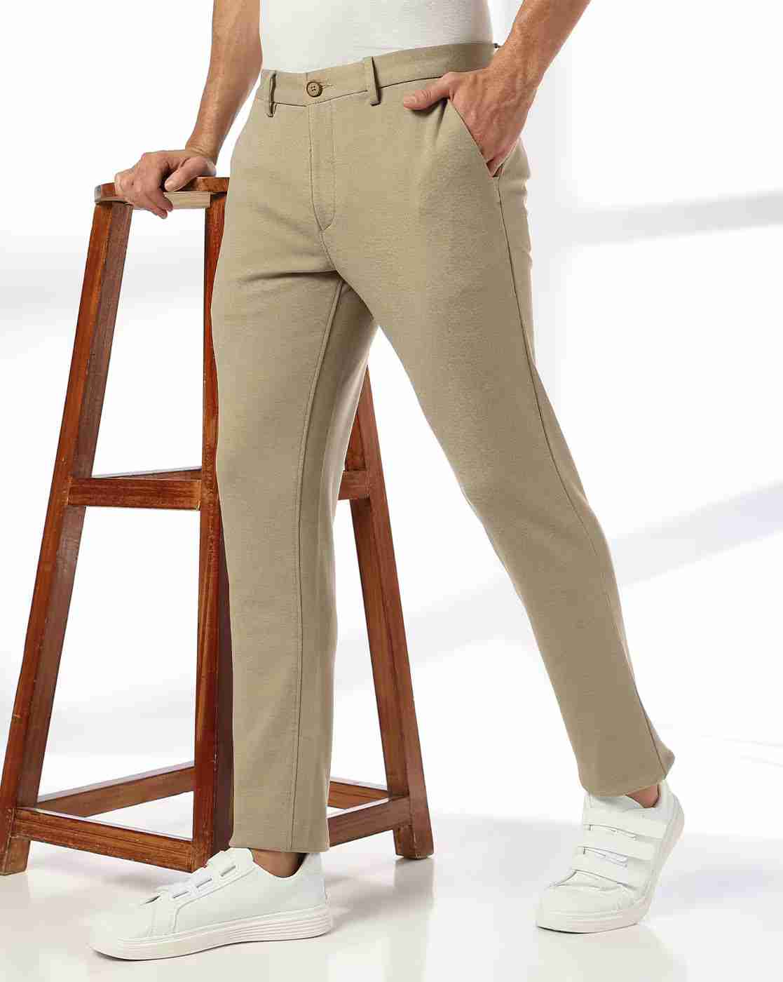 NETPLAY | Men Slim Fit Chinos|0