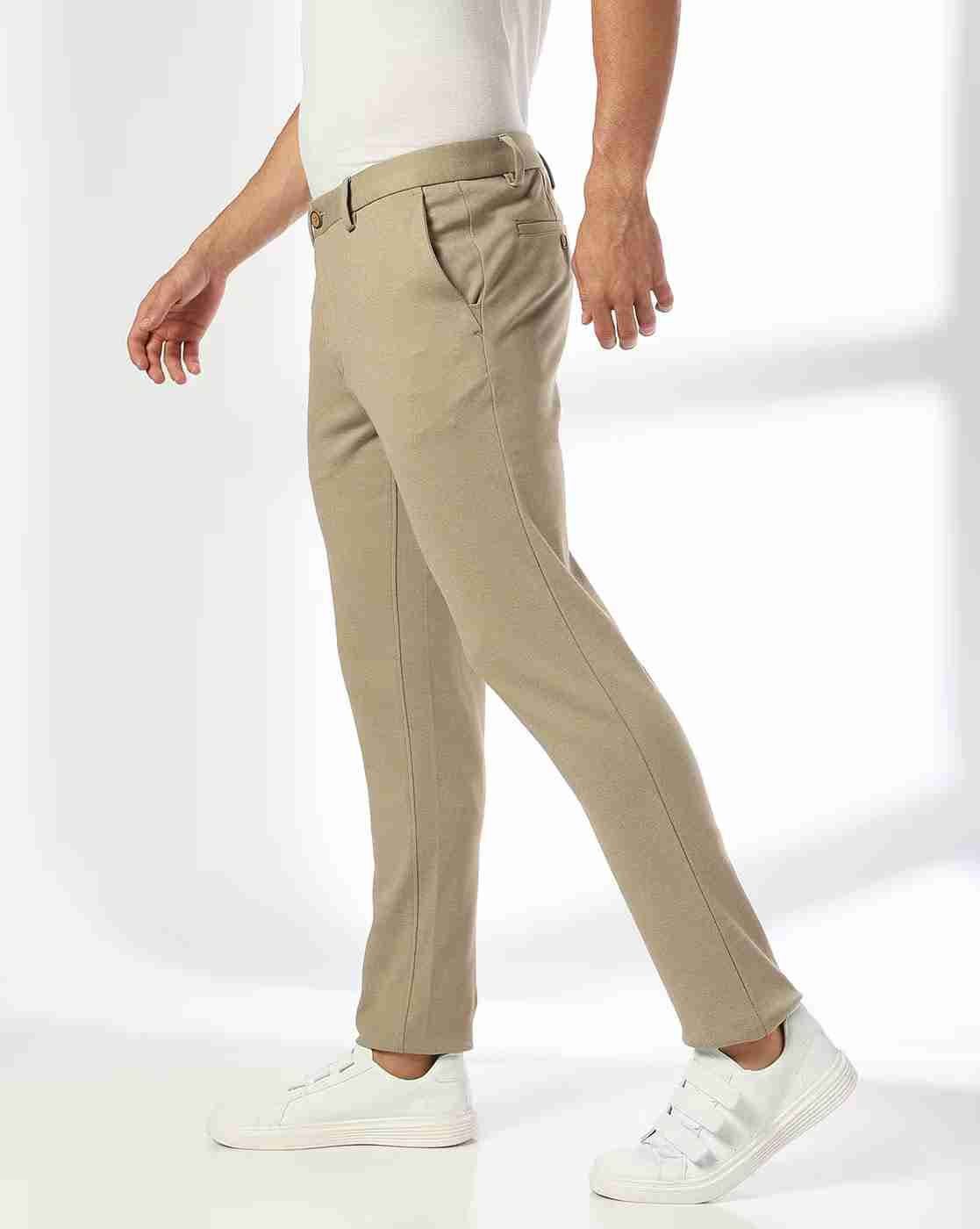NETPLAY | Men Slim Fit Chinos|1