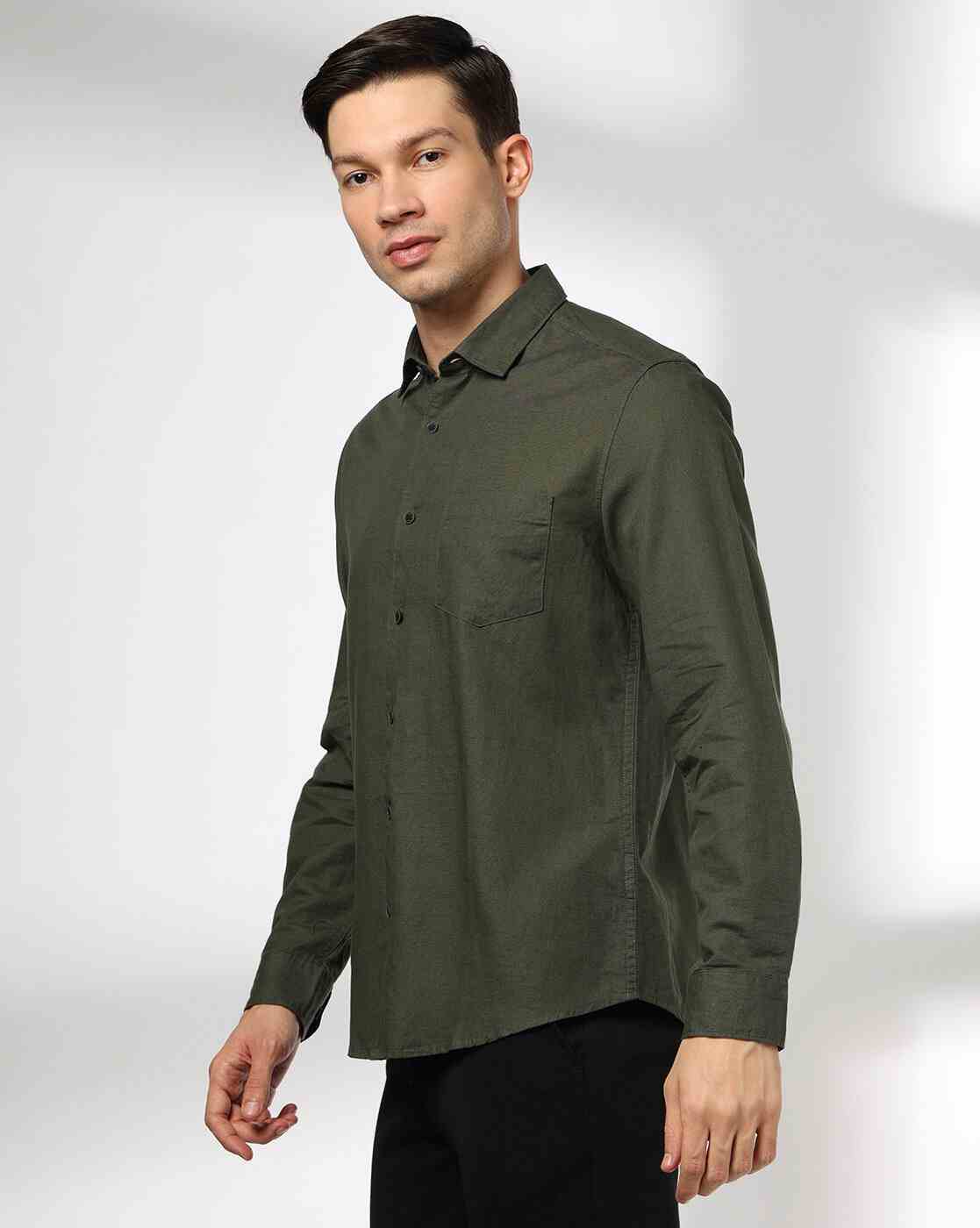 NETPLAY | Men Slim Fit Shirt|1