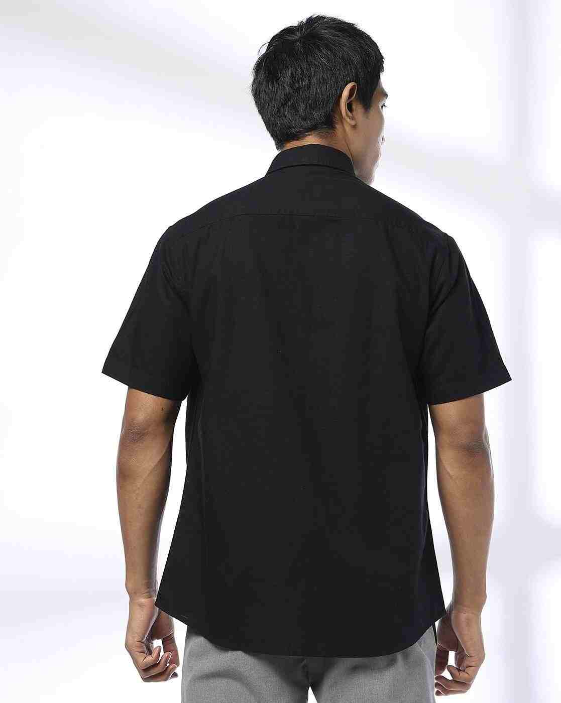 NETPLAY | Men Slim Fit Shirt with Patch Pocket|3