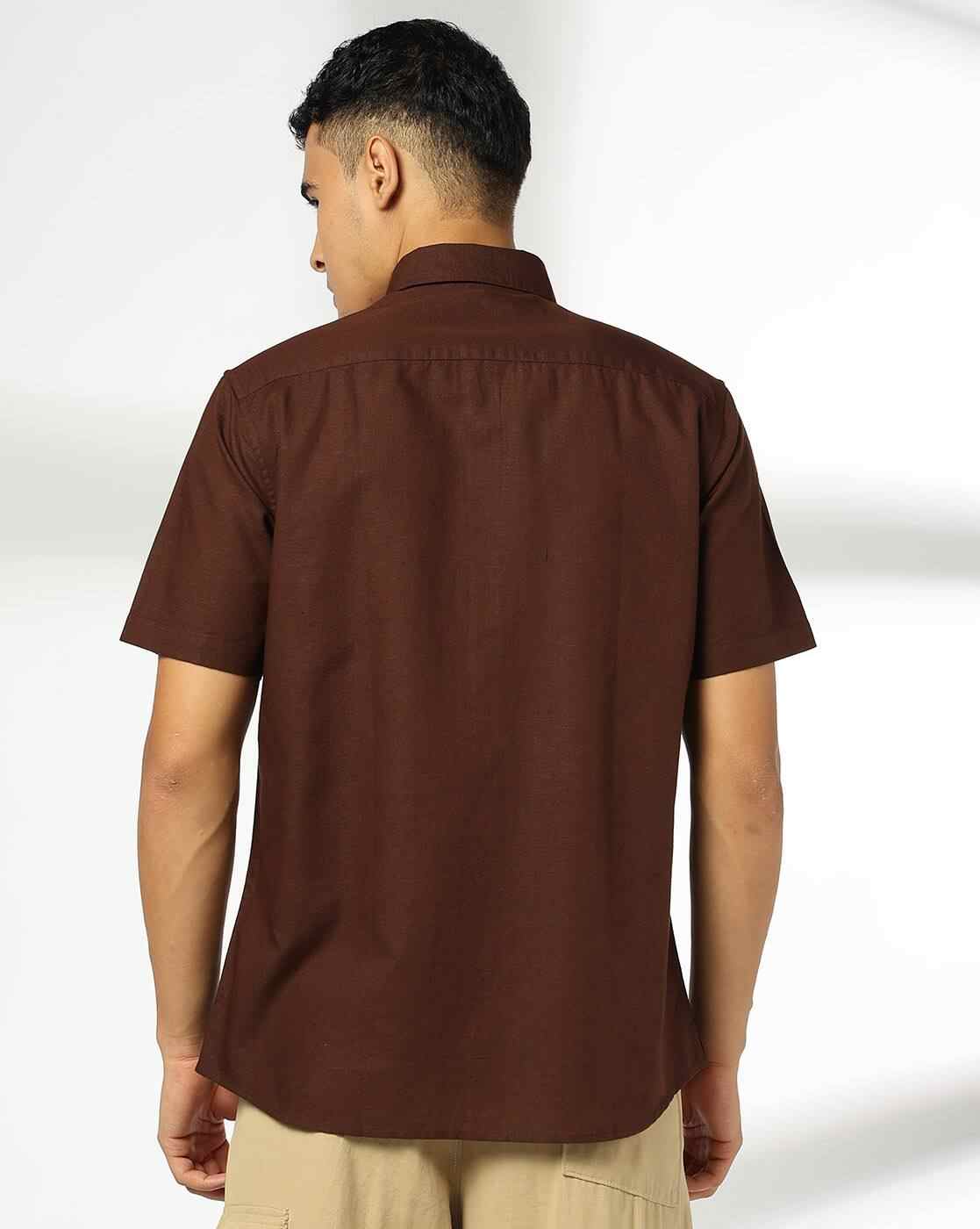 NETPLAY | Men Slim Fit Shirt with Patch Pocket|2