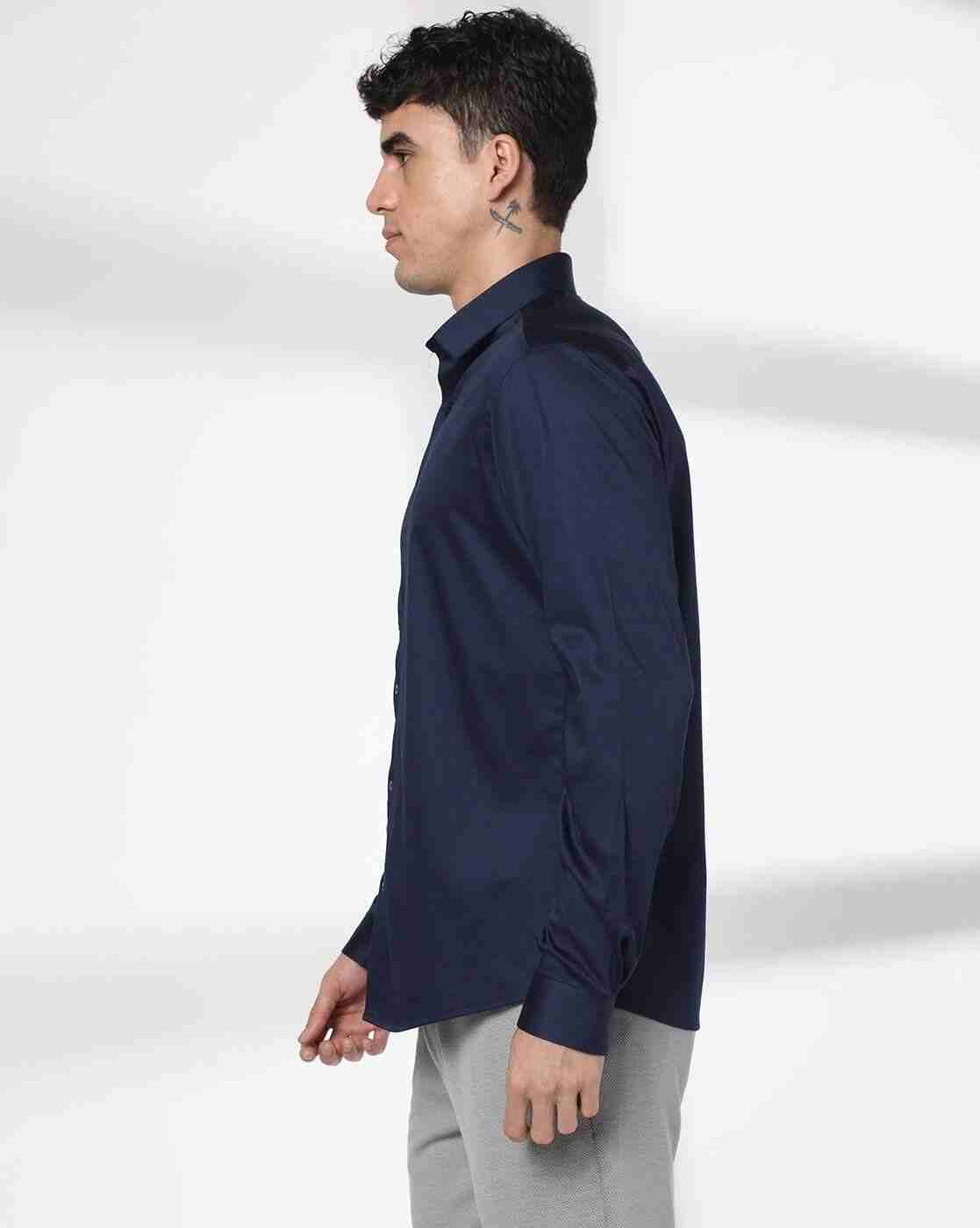 NETPLAY | Men Slim Fit Cotton Shirt|2