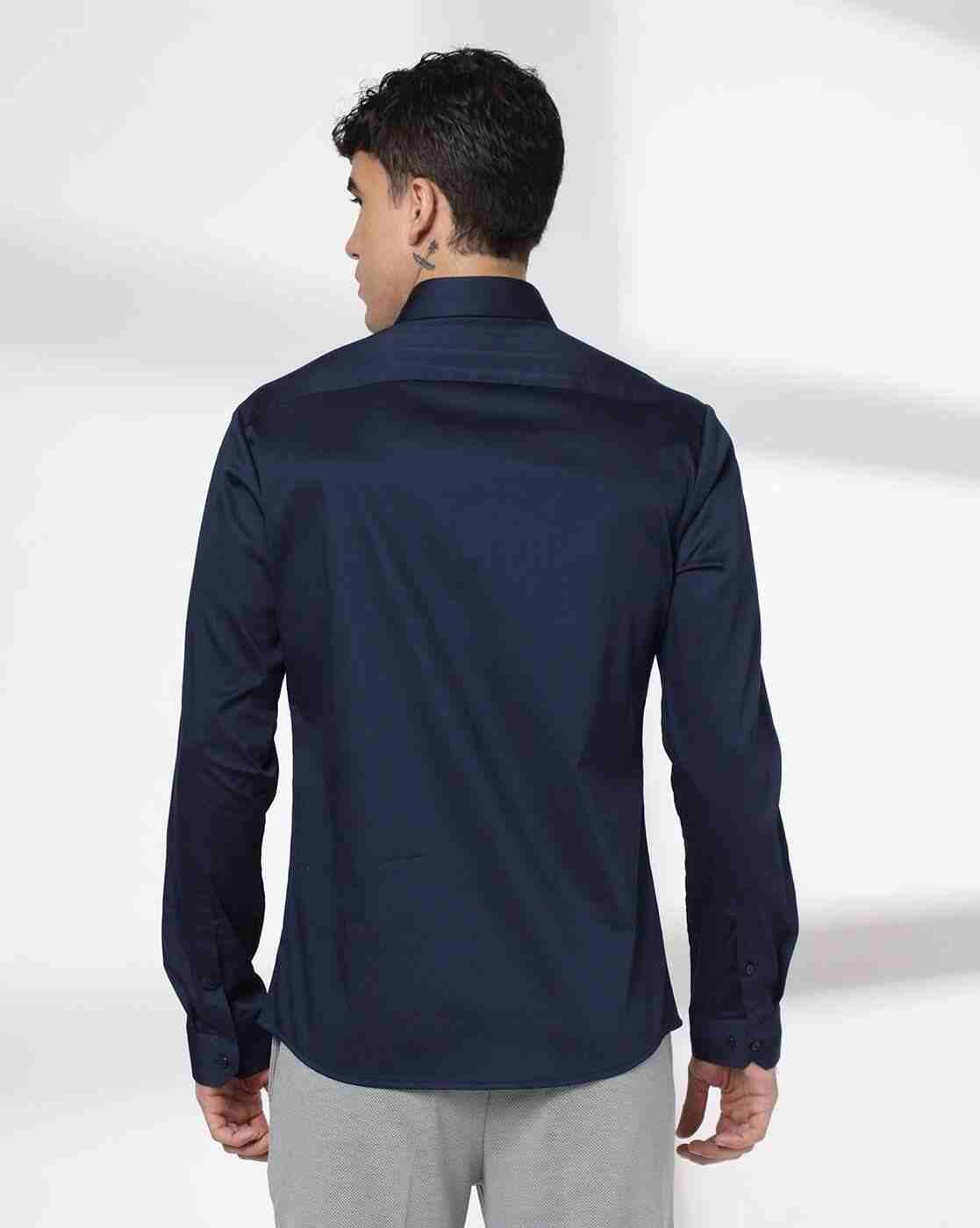 NETPLAY | Men Slim Fit Cotton Shirt|3