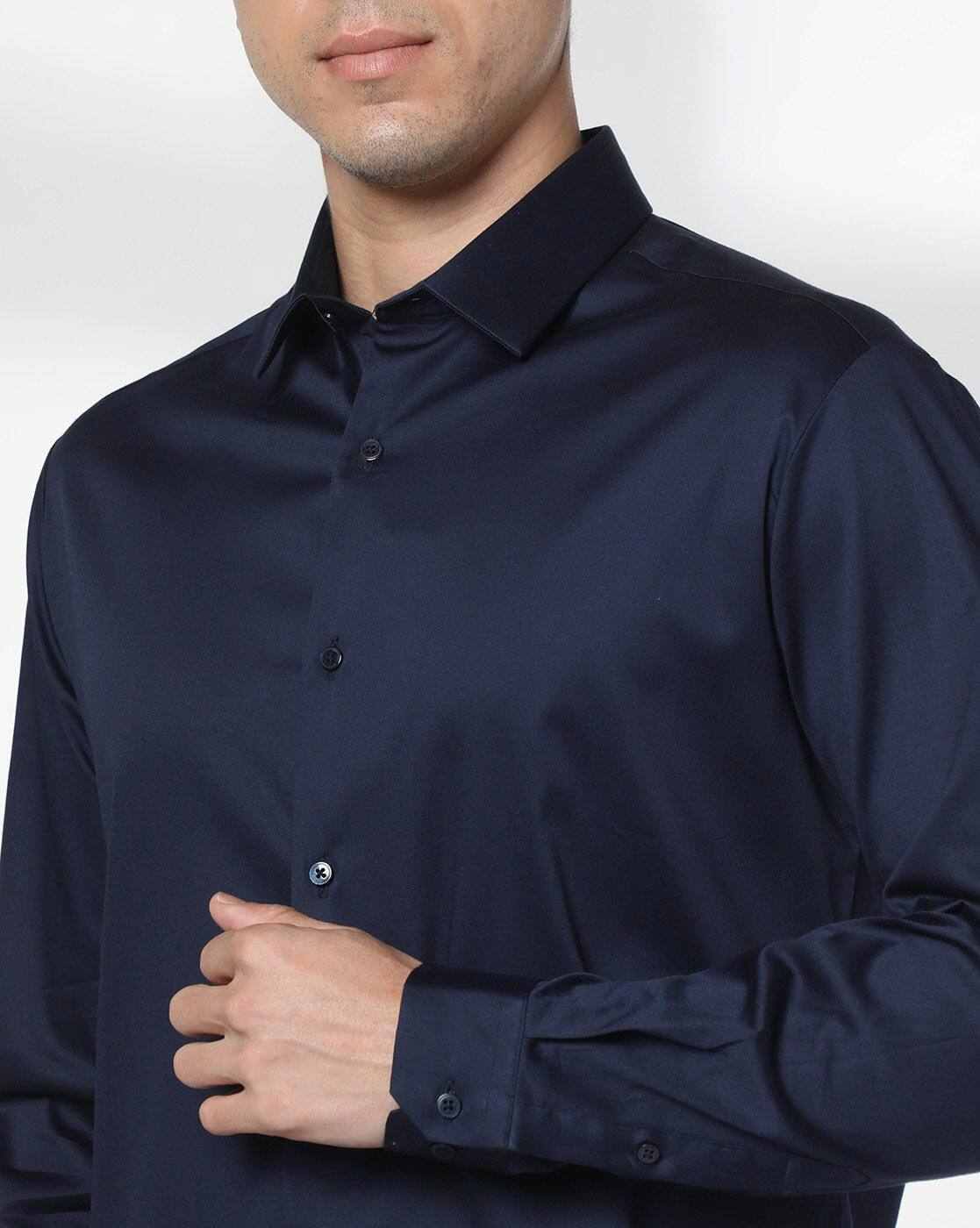 NETPLAY | Men Slim Fit Cotton Shirt|4