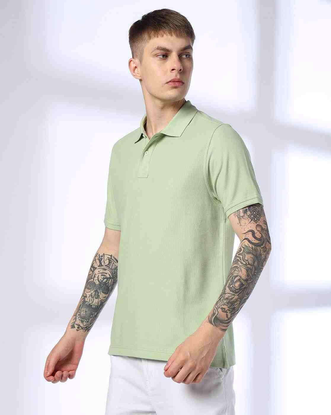 NETPLAY | Men Slim Fit Polo T-Shirt|1