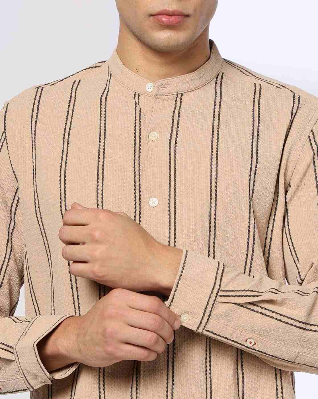 NETPLAY | Men Np 06 Striped Slim Fit Shirt|4