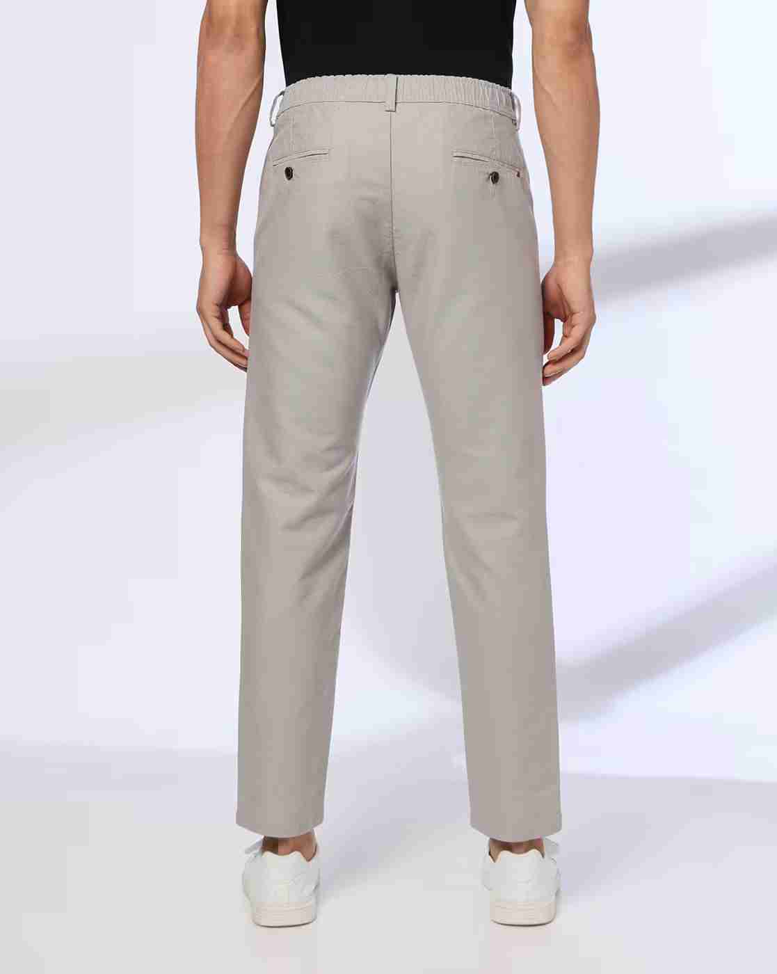 NETPLAY | Men Mid-Rise Slim Fit Chinos|2