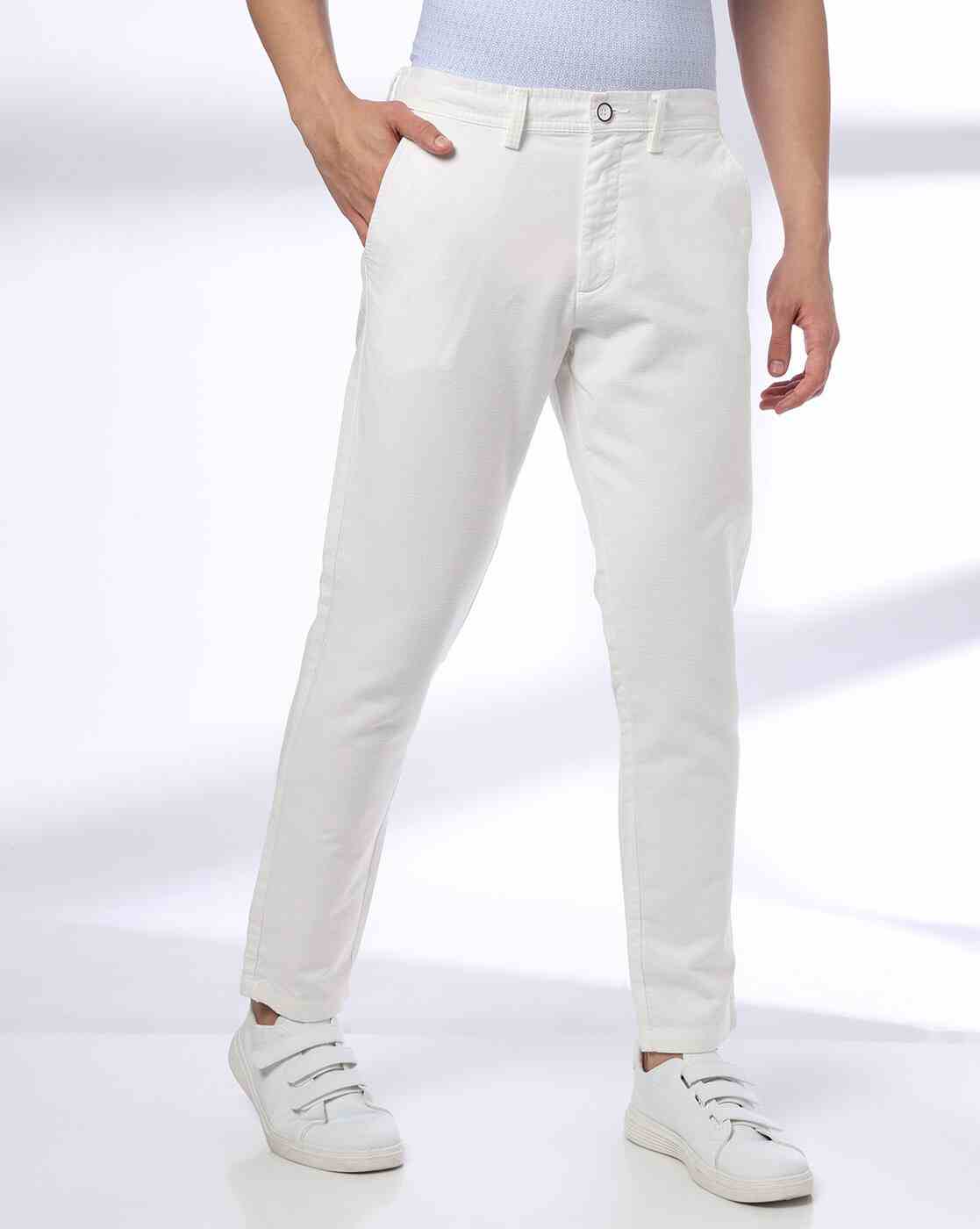 Men Mid-Rise Slim Fit Chinos