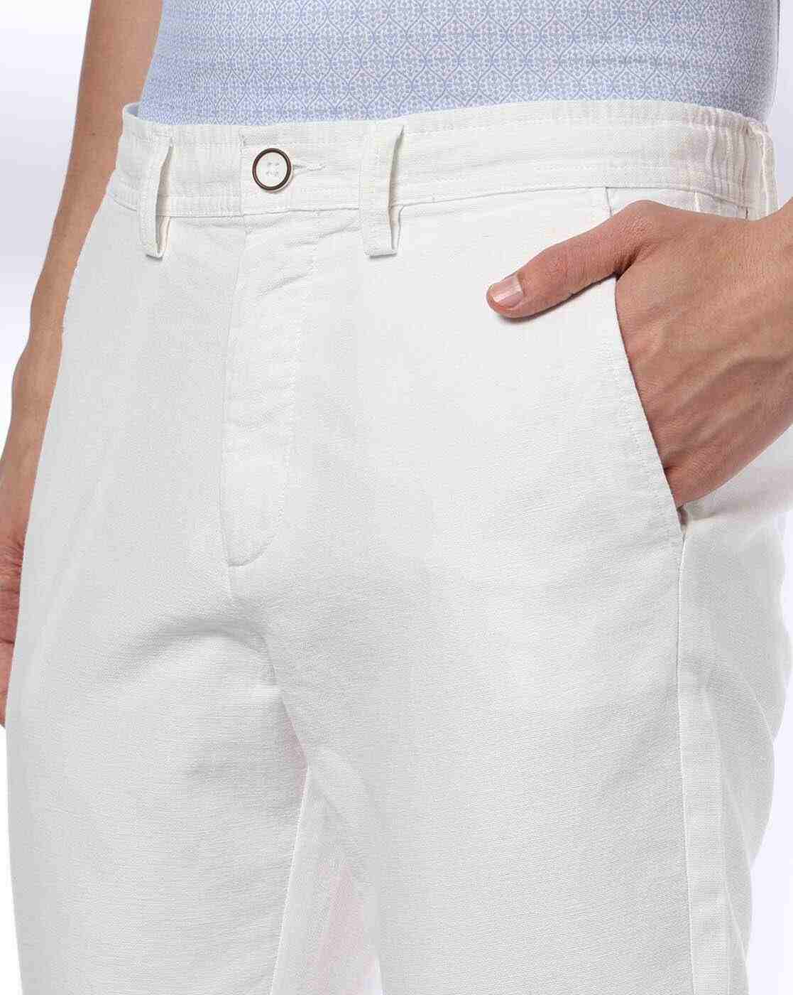 NETPLAY | Men Mid-Rise Slim Fit Chinos|3