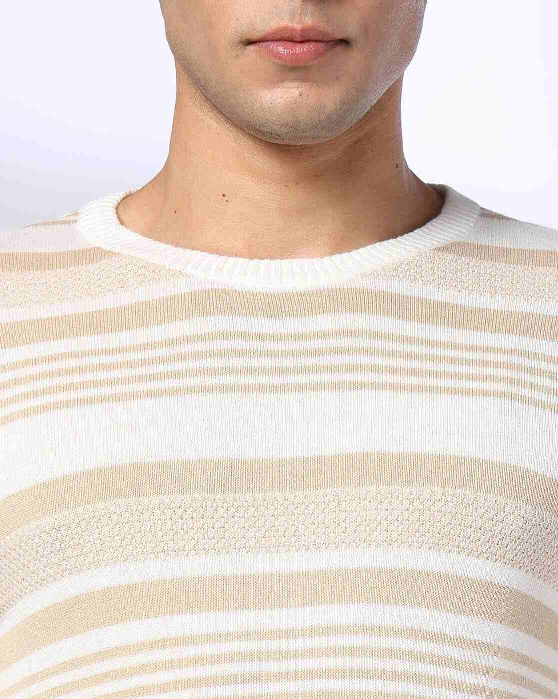 NETPLAY | Men Striped 4 Slim Fit Crew-Neck T-Shirt|3