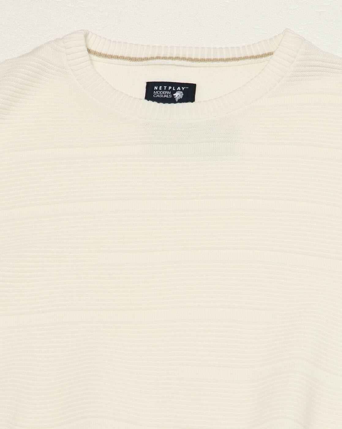 NETPLAY | Men Engineered Striped Flat-Knit Slim Fit Crew-Neck T-Shirt|5