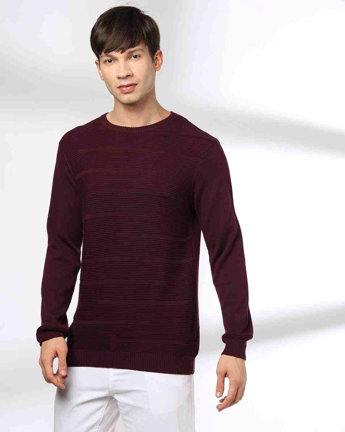 NETPLAY | Men Engineered Striped Flat-Knit Slim Fit Crew-Neck T-Shirt|3