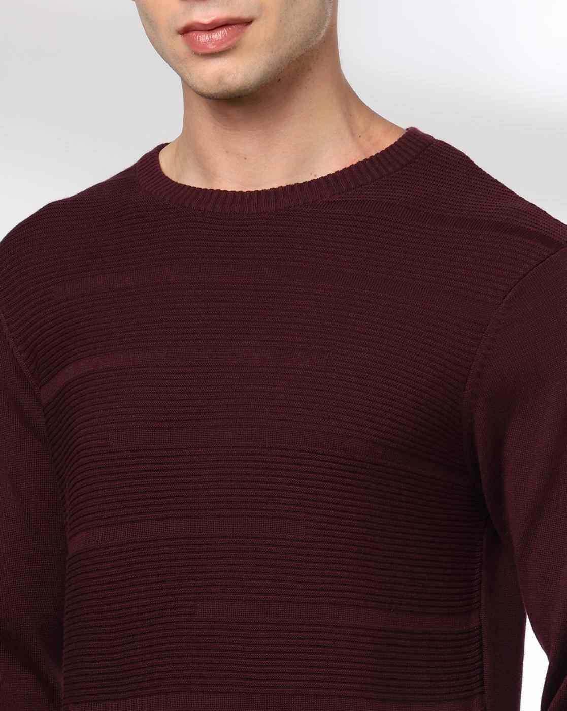 NETPLAY | Men Engineered Striped Flat-Knit Slim Fit Crew-Neck T-Shirt|4