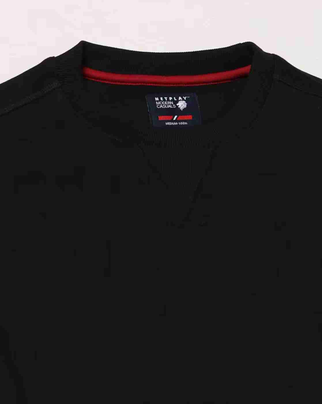 NETPLAY | Men Regular Fit Crew-Neck Sweatshirt|5