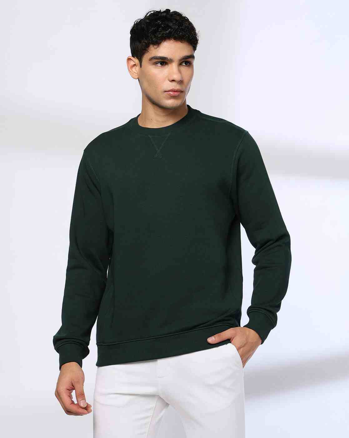 NETPLAY | Men Regular Fit Crew-Neck Sweatshirt|3
