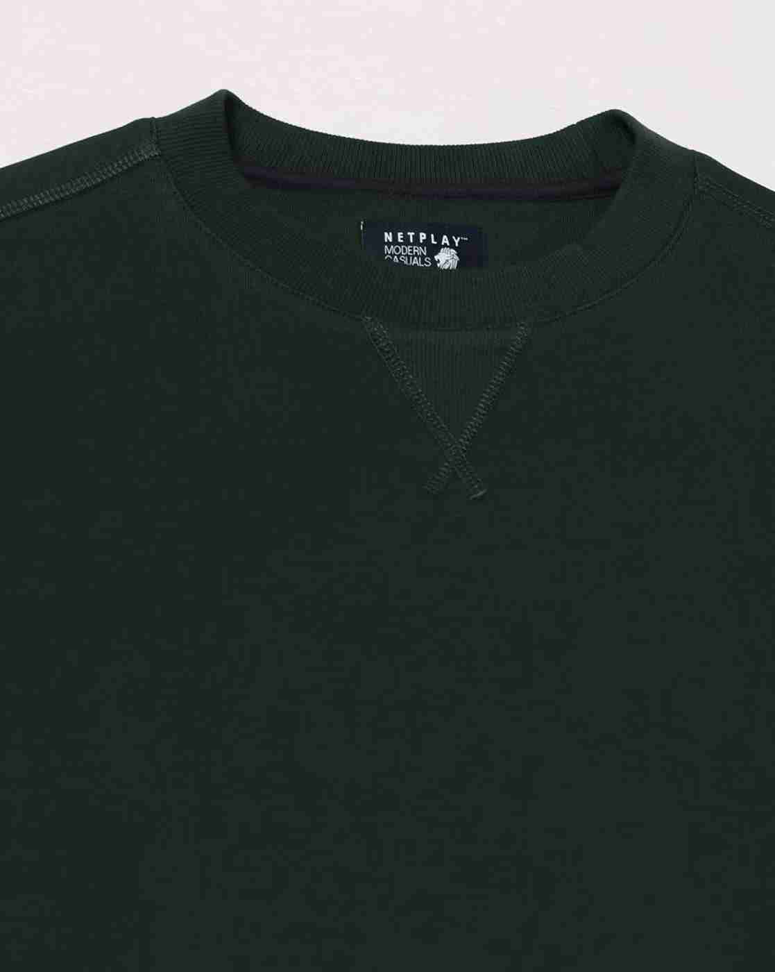 NETPLAY | Men Regular Fit Crew-Neck Sweatshirt|5