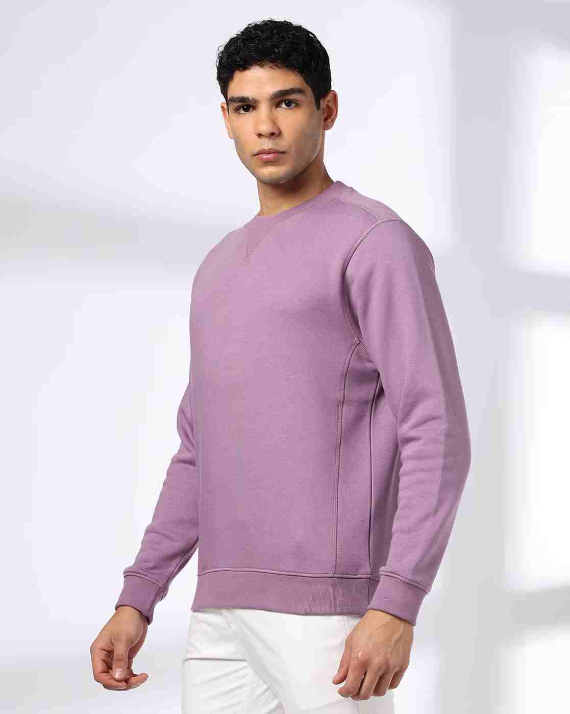 NETPLAY | Men Regular Fit Crew-Neck Sweatshirt|1