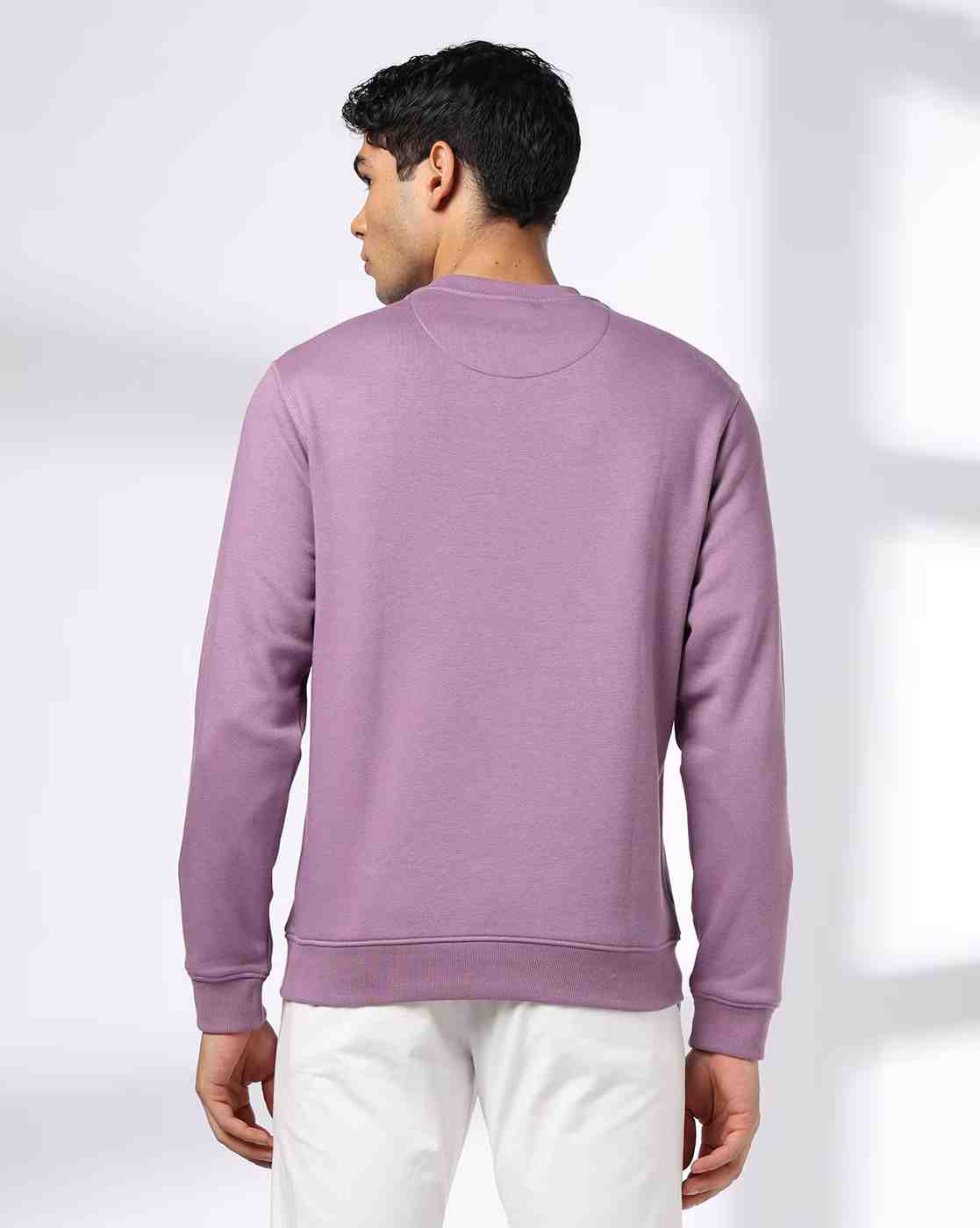 NETPLAY | Men Regular Fit Crew-Neck Sweatshirt|2