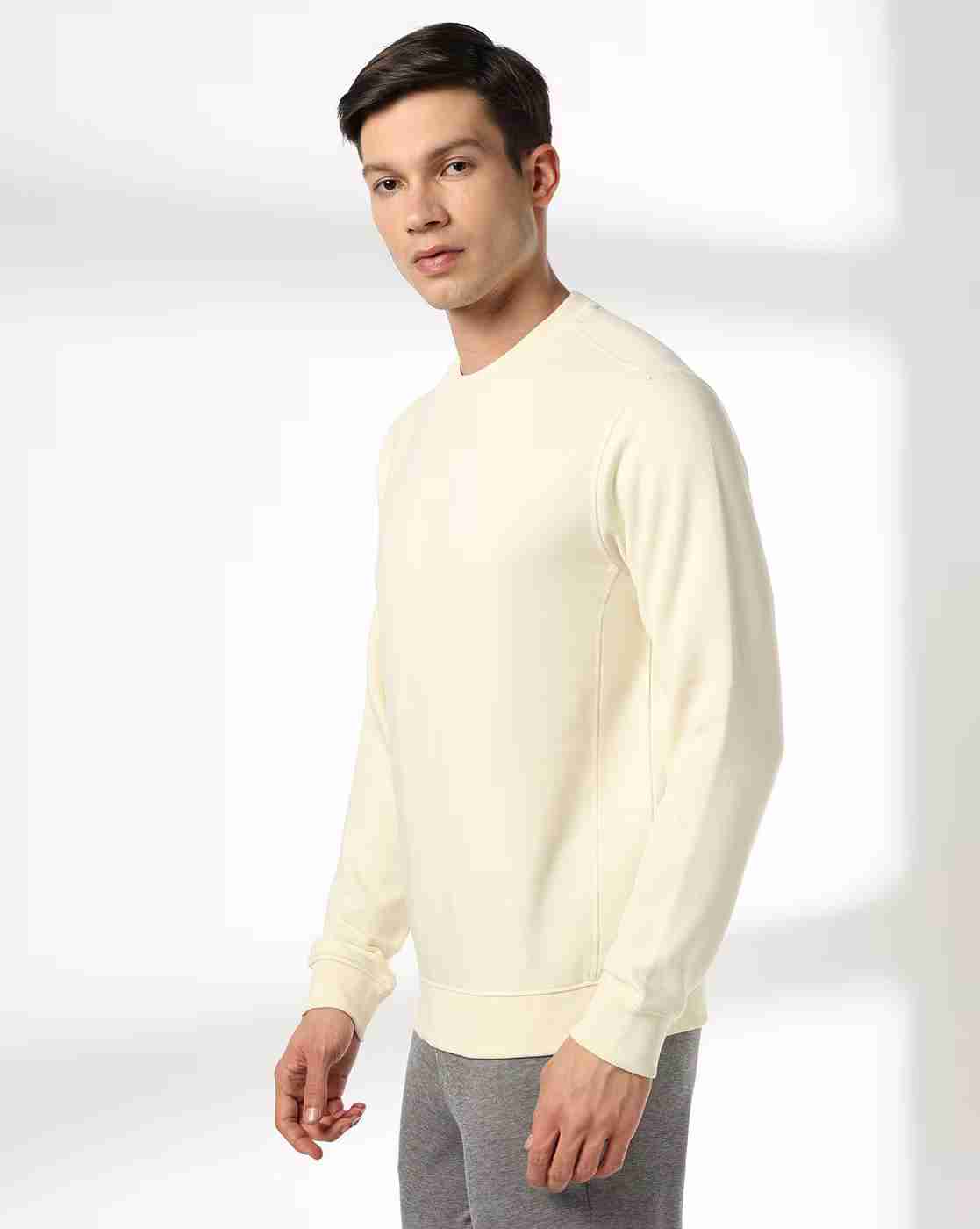 NETPLAY | Men Regular Fit Crew-Neck Sweatshirt|1