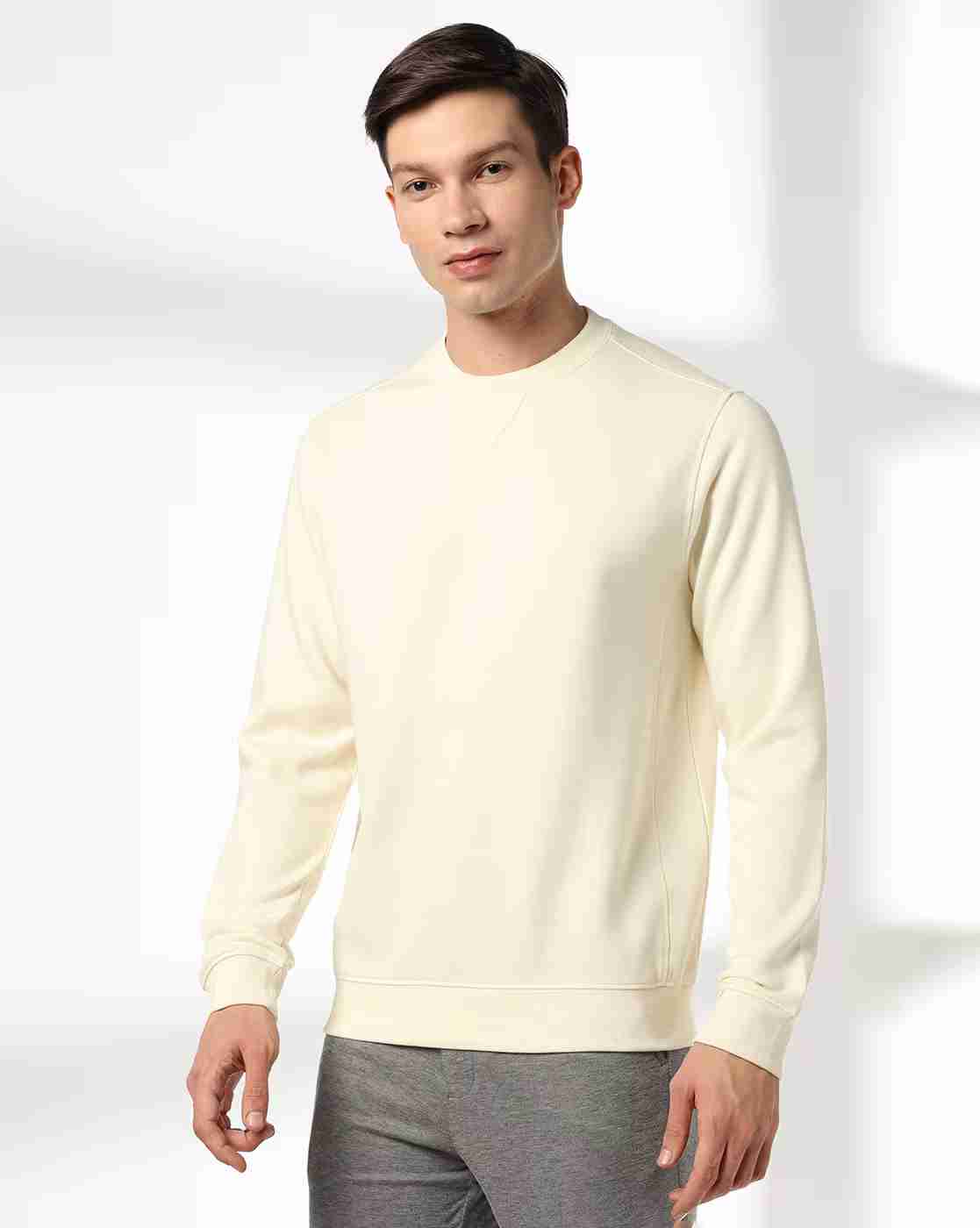 NETPLAY | Men Regular Fit Crew-Neck Sweatshirt|3