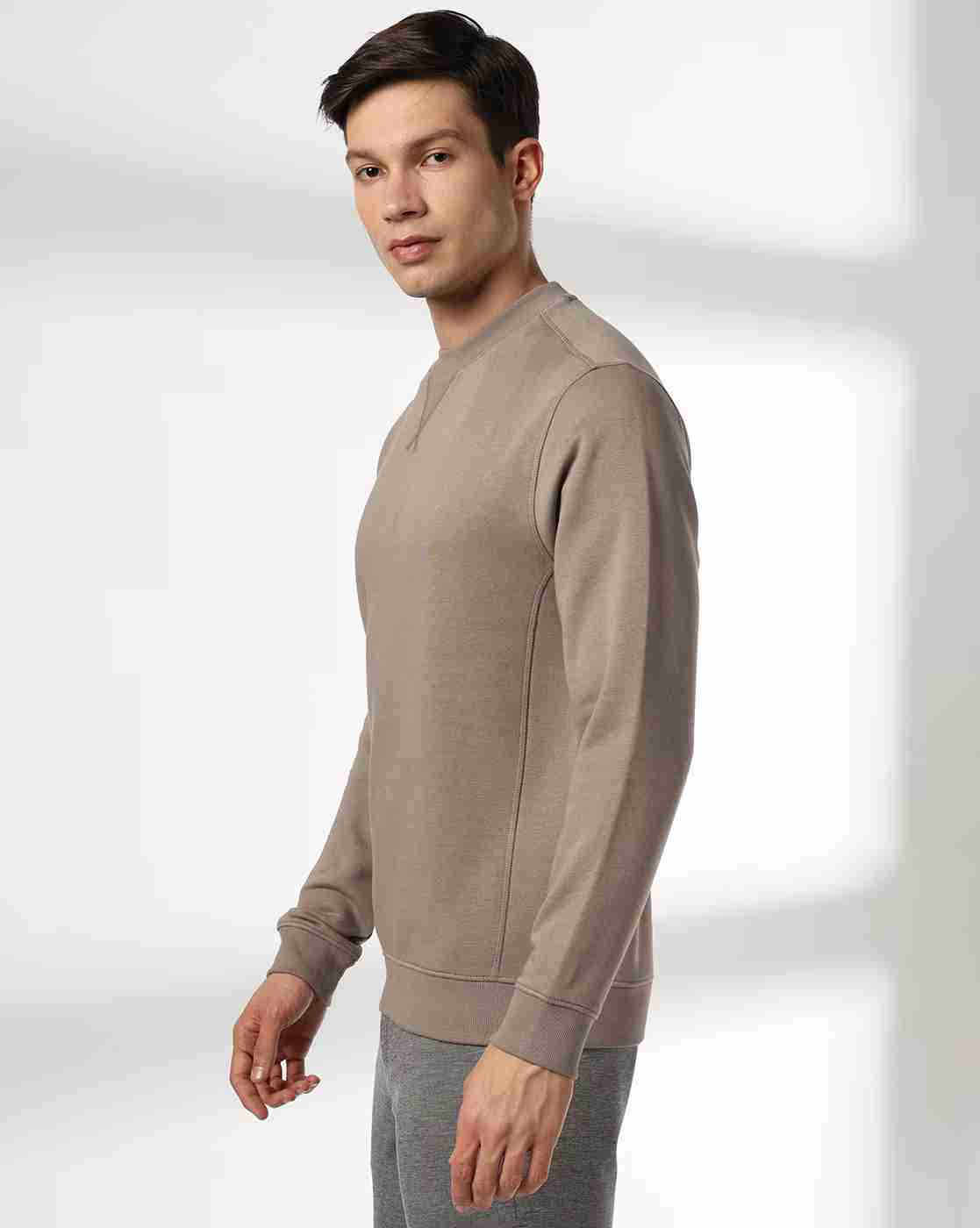 NETPLAY | Men Regular Fit Crew-Neck Sweatshirt|1