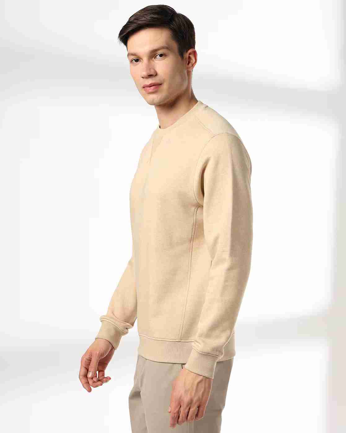 NETPLAY | Men Regular Fit Crew-Neck Sweatshirt|1