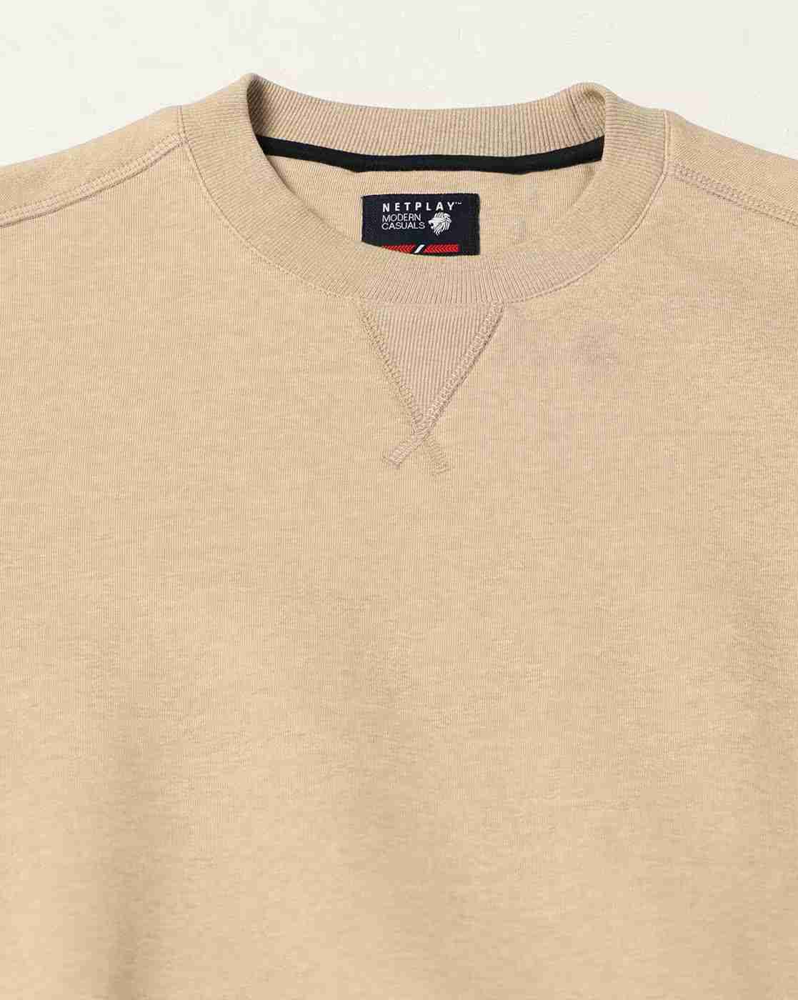 NETPLAY | Men Regular Fit Crew-Neck Sweatshirt|5