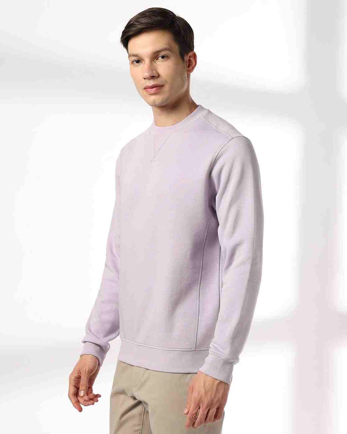 NETPLAY | Men Regular Fit Crew-Neck Sweatshirt|1