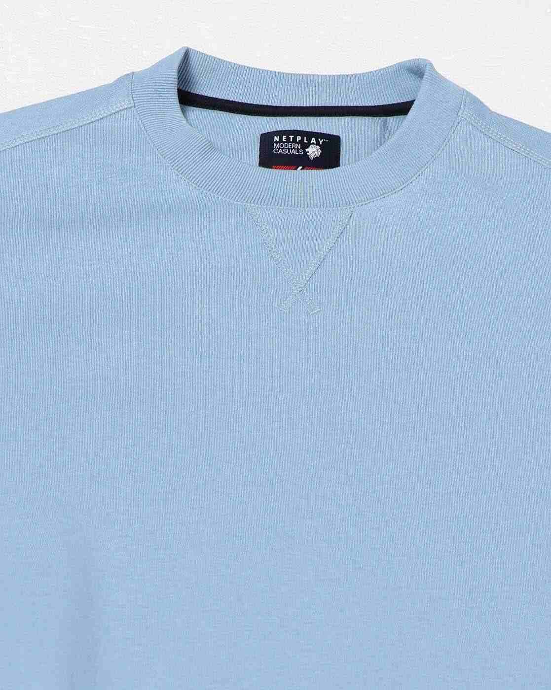 NETPLAY | Men Regular Fit Crew-Neck Sweatshirt|5