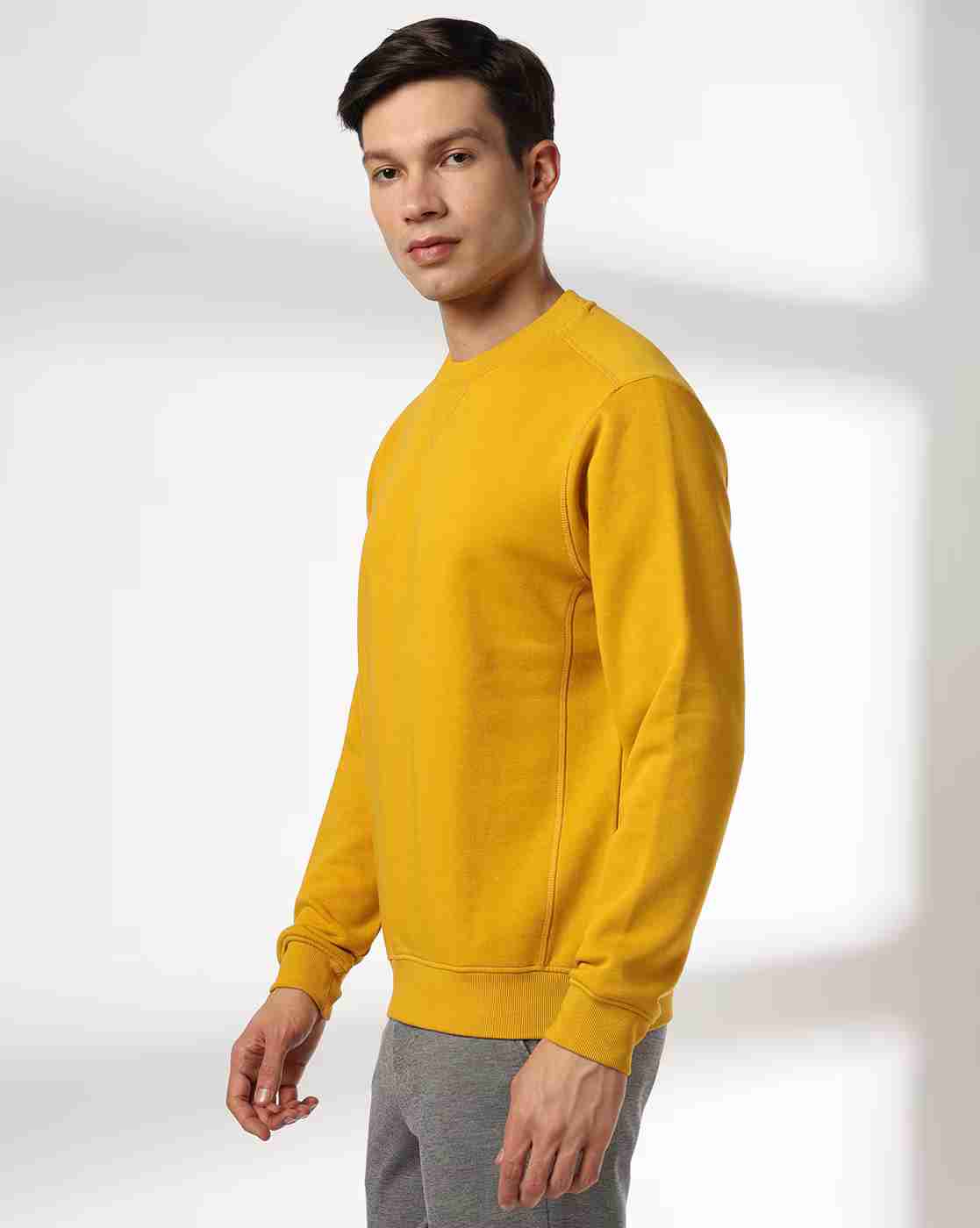 NETPLAY | Men Regular Fit Crew-Neck Sweatshirt|1
