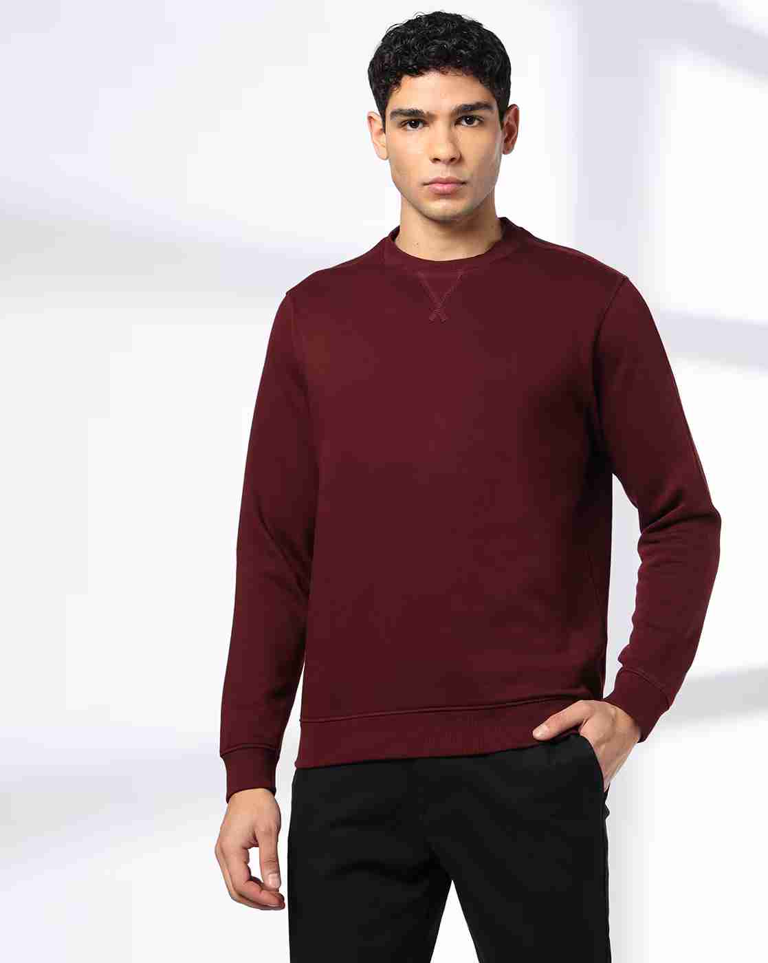 NETPLAY | Men Regular Fit Crew-Neck Sweatshirt|3