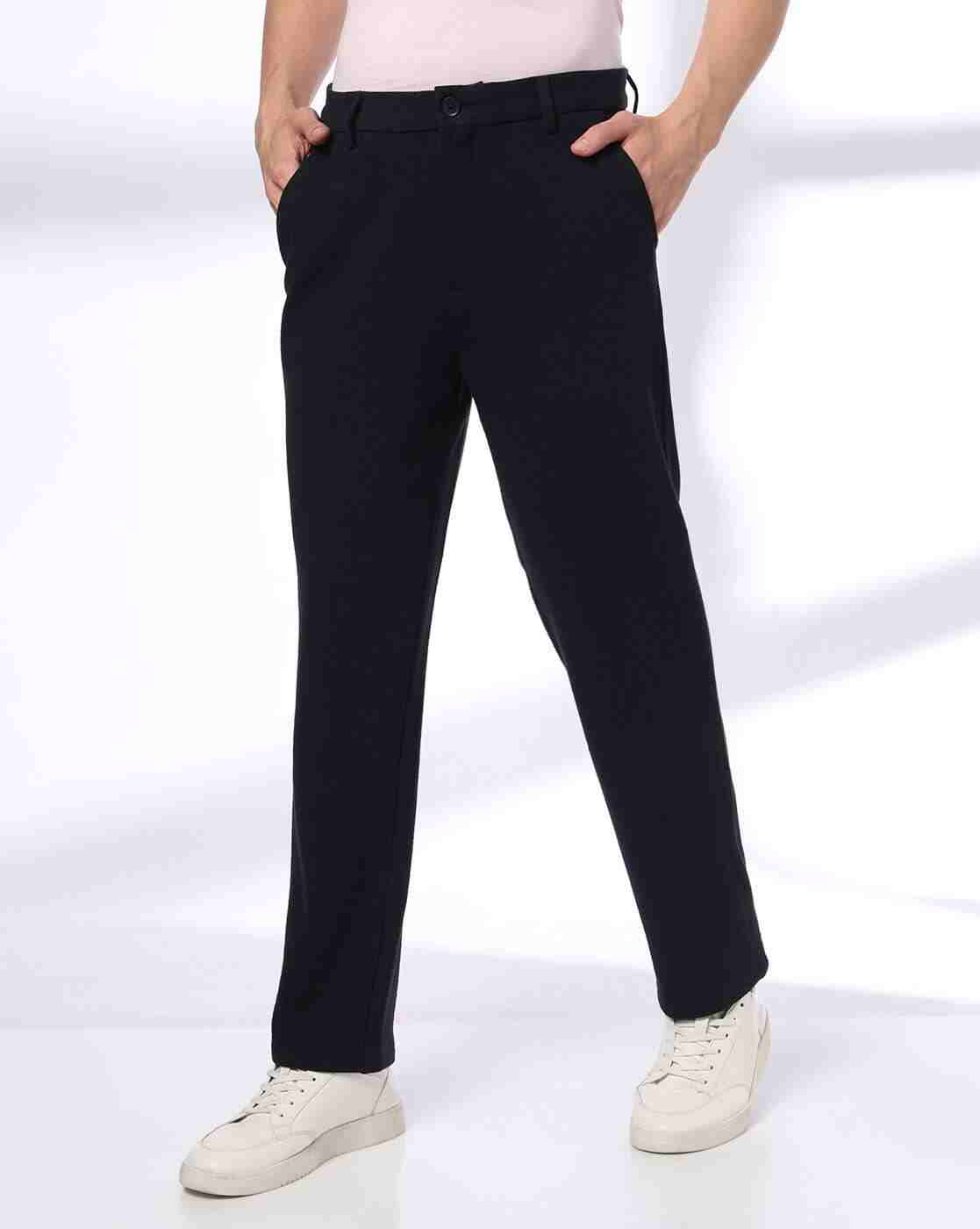 Men SP Bonded Slim Fit Flat-Front Chinos
