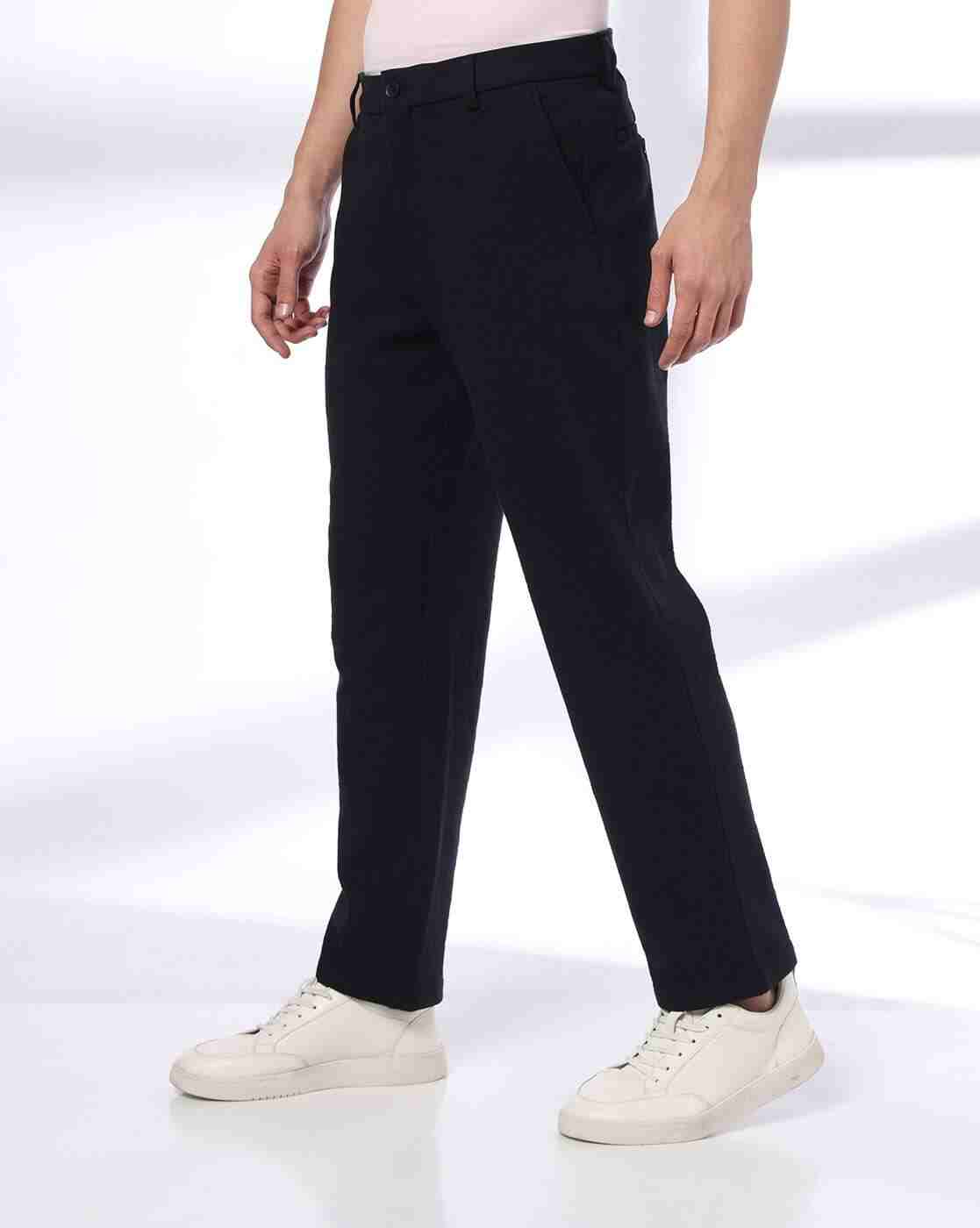 NETPLAY | Men SP Bonded Slim Fit Flat-Front Chinos|1