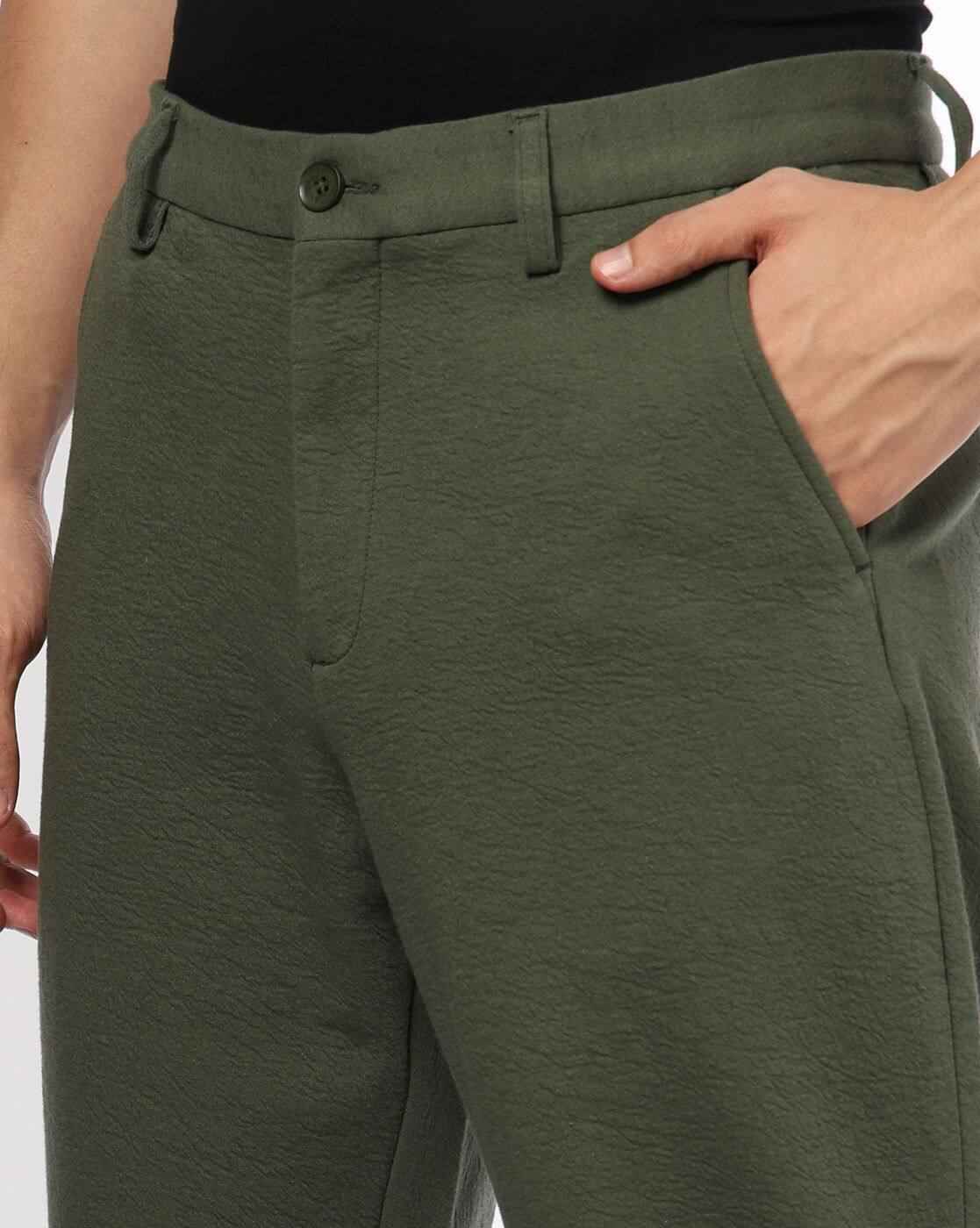 NETPLAY | Men SP Bonded Slim Fit Flat-Front Chinos|3