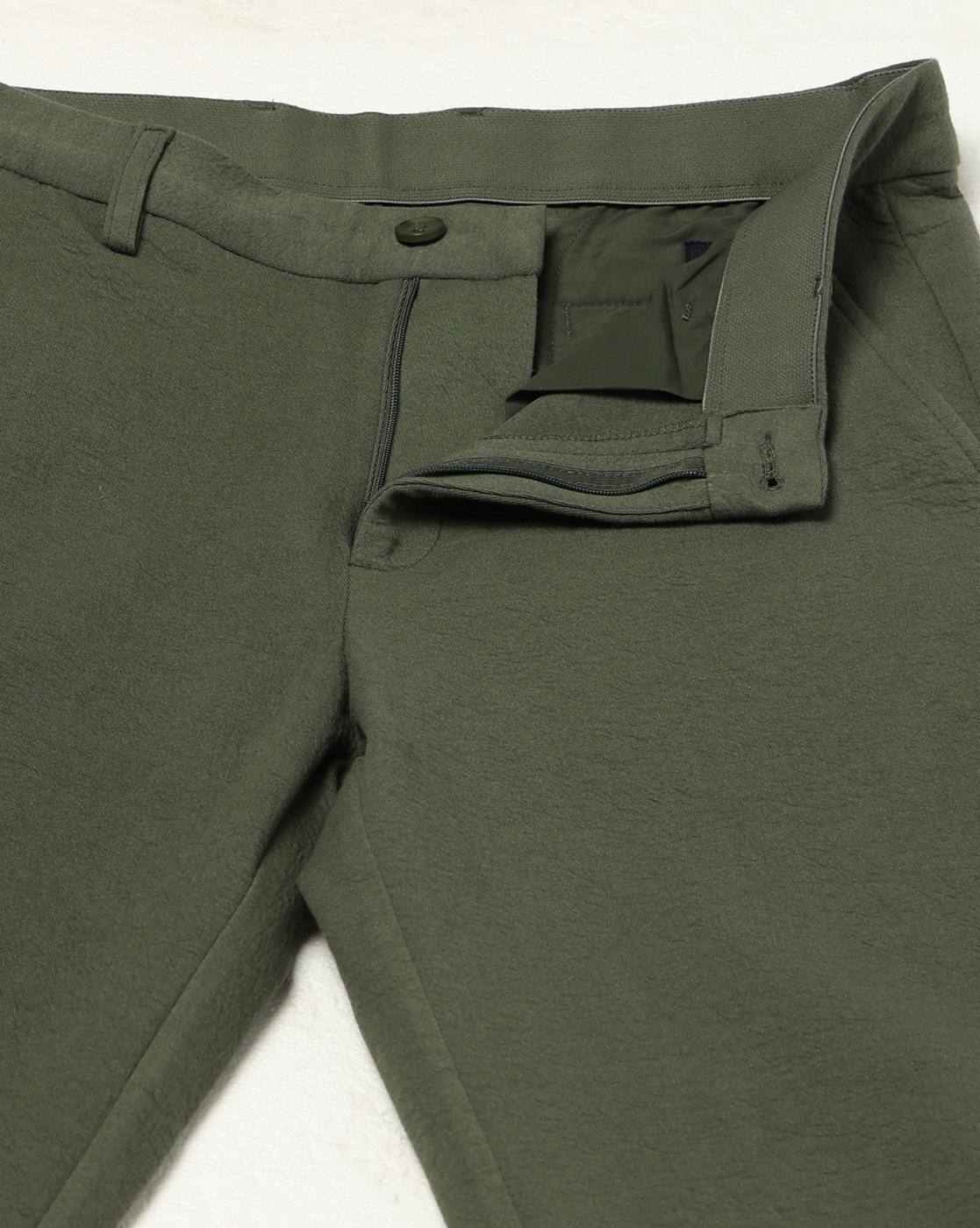 NETPLAY | Men SP Bonded Slim Fit Flat-Front Chinos|4