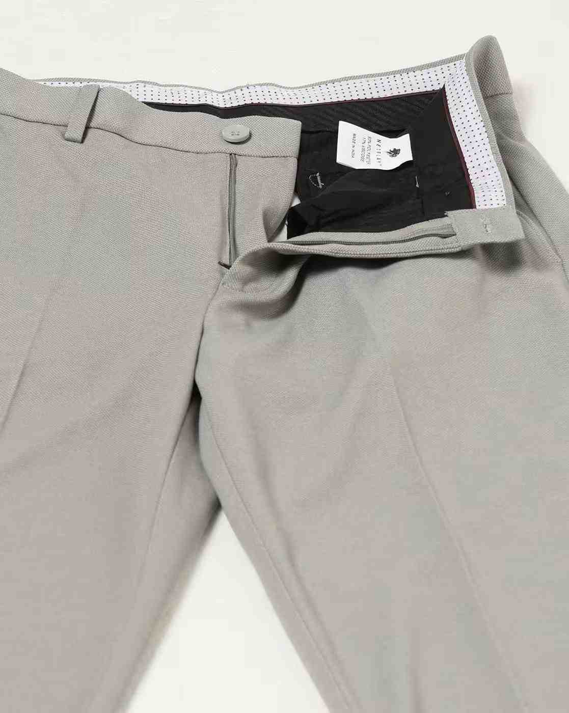 NETPLAY | Men Regular Fit Flat-Front Trousers|4