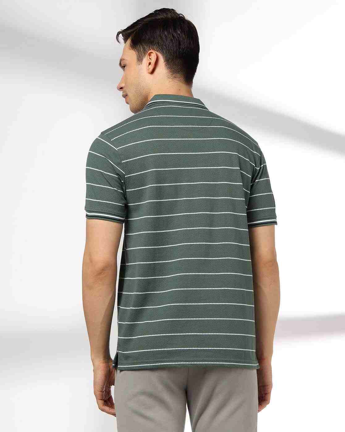 NETPLAY | Men Ultimate striped Slim Fit Polo T-Shirt|2
