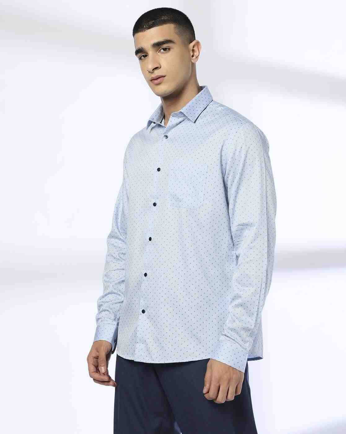 NETPLAY | Men Printed Slim Fit Shirt|1
