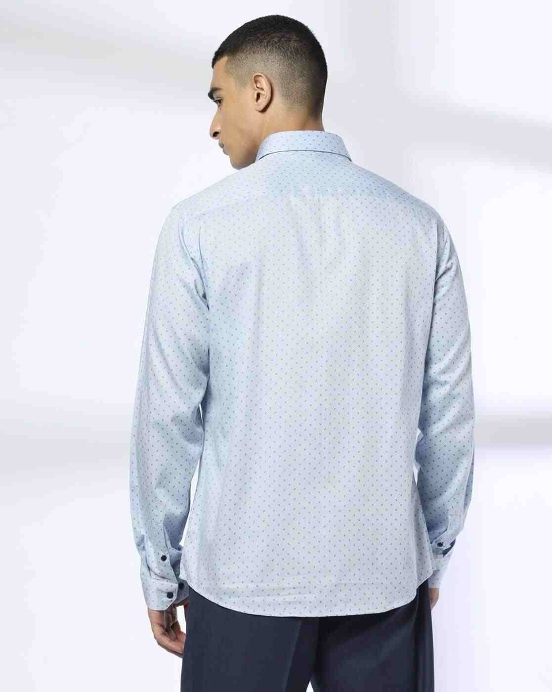 NETPLAY | Men Printed Slim Fit Shirt|2