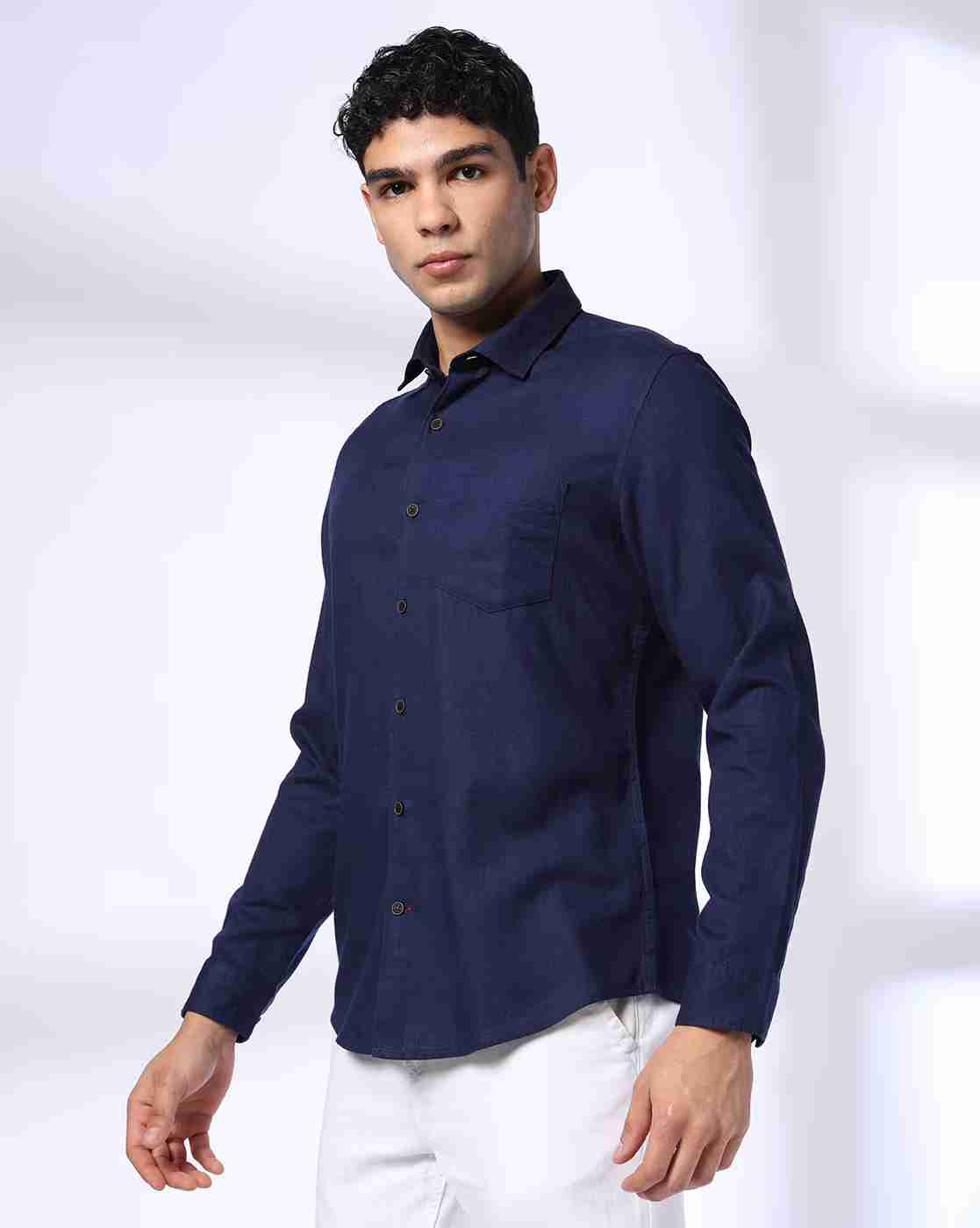 NETPLAY | 35 BSC Slim Fit Cotton Shirt|1