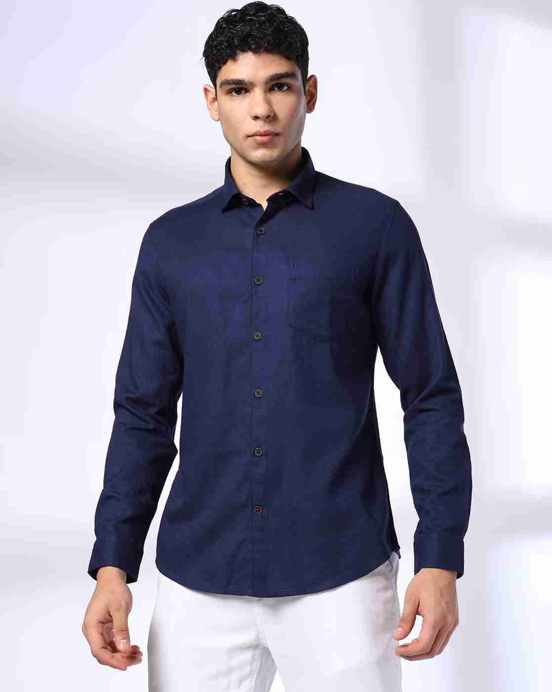NETPLAY | 35 BSC Slim Fit Cotton Shirt|3