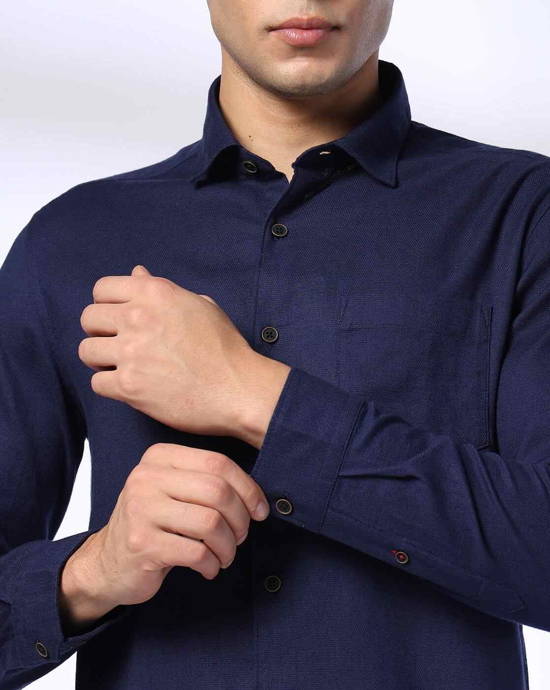 NETPLAY | 35 BSC Slim Fit Cotton Shirt|4