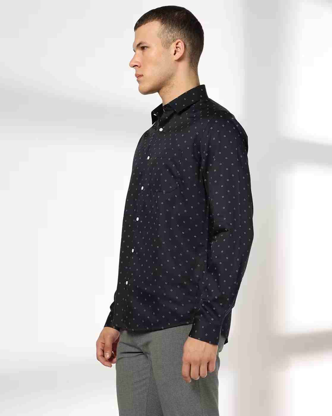 NETPLAY | Men Printed Slim Fit Shirt|1