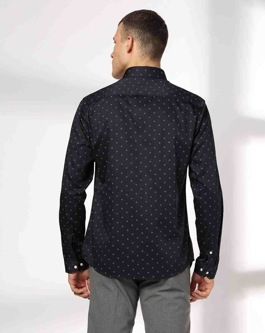 NETPLAY | Men Printed Slim Fit Shirt|2