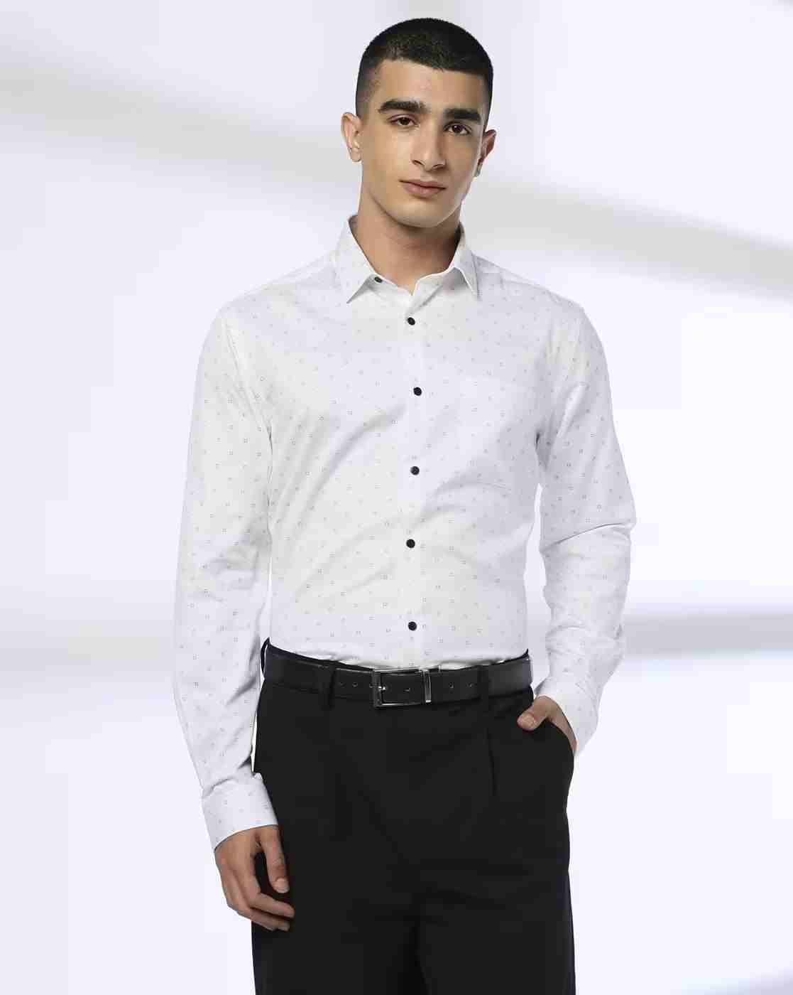 NETPLAY | Men Printed Slim Fit Shirt|0